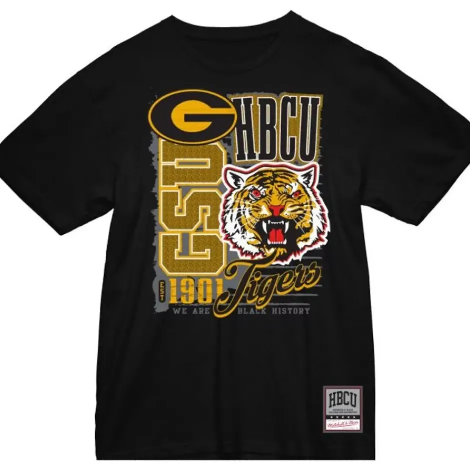 Men Mitchell & Ness T-Shirts & Tops-Proud Tee Grambling State University