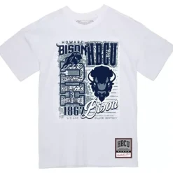 Men Mitchell & Ness T-Shirts & Tops-Proud Tee Howard University