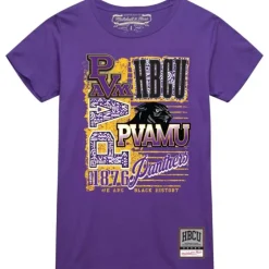 Men Mitchell & Ness T-Shirts & Tops-Proud Tee Prairie View A&M University