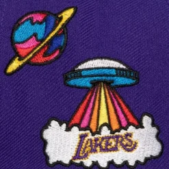 Mitchell & Ness Snapback-Psychedelic Snapback Hwc Los Angeles Lakers
