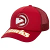 Mitchell & Ness Snapback-Puff The Magic Trucker Snapback Hwc Atlanta Hawks