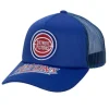 Mitchell & Ness Snapback-Puff The Magic Trucker Snapback Hwc Detroit Pistons