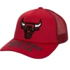 Mitchell & Ness Snapback-Puff The Magic Trucker Snapback Hwc Chicago Bulls