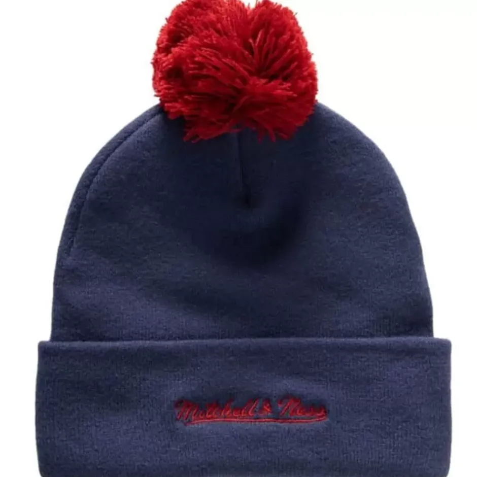 Mitchell & Ness Knit-Punch Out Pom Knit Montreal Canadiens