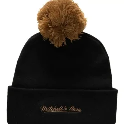 Mitchell & Ness Knit-Punch Out Pom Knit Vegas Golden Knights