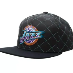 Mitchell & Ness Snapback-Quilted Taslan Snapback Hwc Utah Jazz