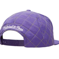 Mitchell & Ness Snapback-Quilted Taslan Snapback Los Angeles Lakers