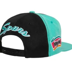 Mitchell & Ness Snapback-Rear Script Deadstock Snapback Hwc San Antonio Spurs