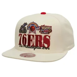 Mitchell & Ness Snapback-Reframe Retro Snapback Hwc Philadelphia 76Ers
