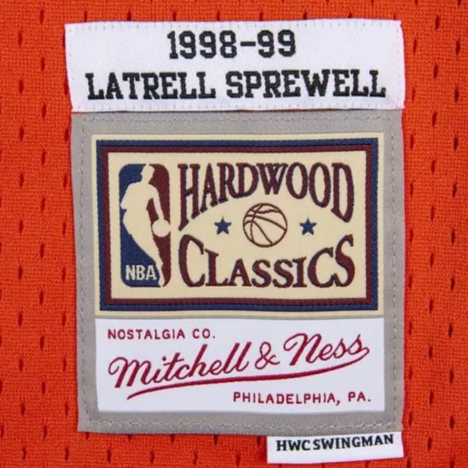 Mitchell & Ness Nba Swingman-Reload Swingman Latrell Sprewell New York Knicks 1998-99 Jersey