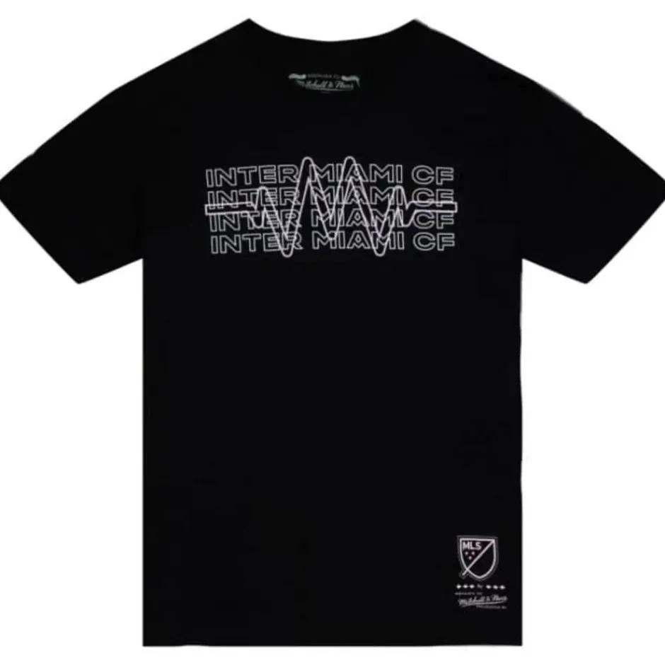 Men Mitchell & Ness T-Shirts & Tops-Repeat Tee Inter Miami Cf