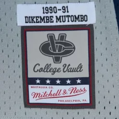 Mitchell & Ness Nba Swingman-Replica Dikembe Mutombo Georgetown University 1990 Jersey