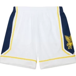 Men Mitchell & Ness Shorts-Replica Marquette University White 2002 Shorts
