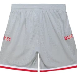 Men Mitchell & Ness Shorts-Replica Ohio State 1991 Shorts