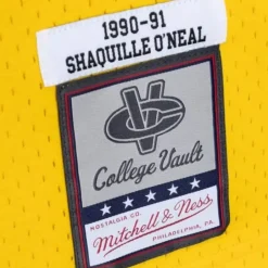 Mitchell & Ness Nba Swingman-Replica Shaquille O'Neal Louisiana State University Home 1990 Jersey