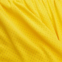 Men Mitchell & Ness Shorts-Replica University Of Michigan Maize 1991 Shorts