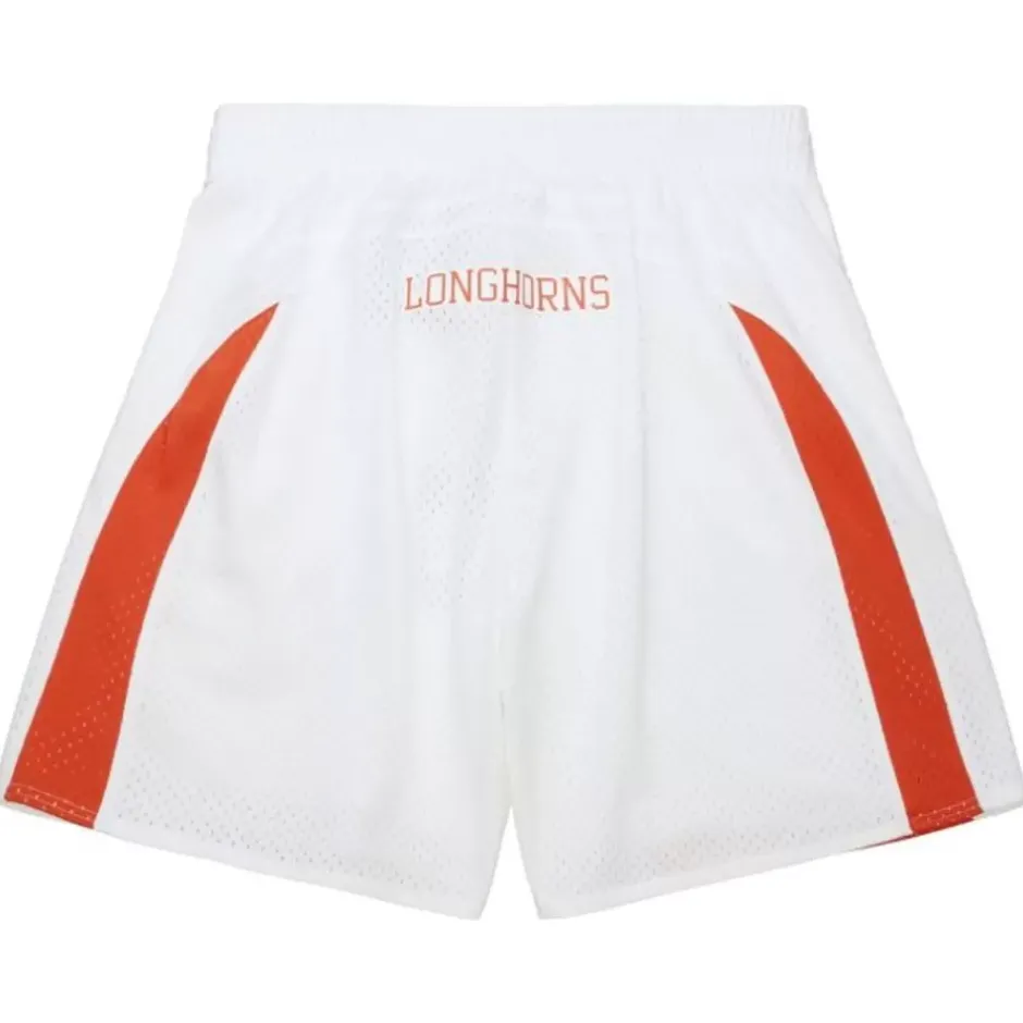 Men Mitchell & Ness Shorts-Replica University Of Texas At Austin White 2006 Shorts