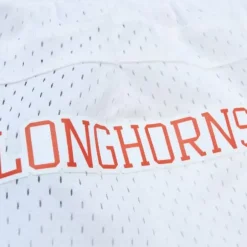 Men Mitchell & Ness Shorts-Replica University Of Texas At Austin White 2006 Shorts