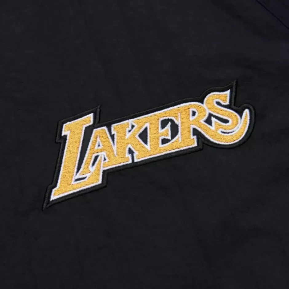 Men Mitchell & Ness Jackets & Outerwear-Retro Full Zip Jacket Los Angeles Lakers