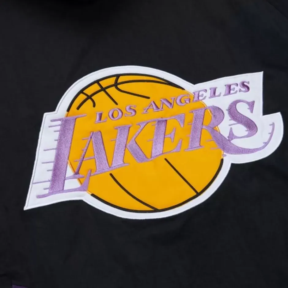 Men Mitchell & Ness Jackets & Outerwear-Retro Full Zip Jacket Los Angeles Lakers