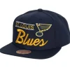 Mitchell & Ness Snapback-Retro Lock Up Snapback St. Louis Blues