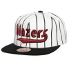Mitchell & Ness Snapback-Retro Pinstripe Snapback Hwc Portland Trail Blazers