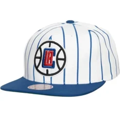 Mitchell & Ness Snapback-Retro Pinstripe Snapback Los Angeles Clippers