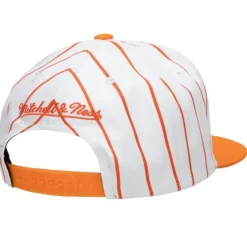 Mitchell & Ness Snapback-Retro Pinstripe Snapback University Of Miami