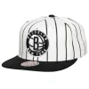 Mitchell & Ness Snapback-Retro Pinstripe Snapback Brooklyn Nets