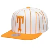Mitchell & Ness Snapback-Retro Pinstripe Snapback University Of Tennessee