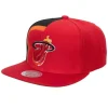 Mitchell & Ness Snapback-Retroline Snapback Hwc Miami Heat