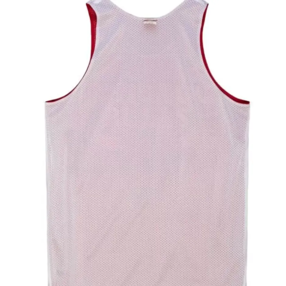 Men Mitchell & Ness T-Shirts & Tops-Reversible Mesh Tank Chicago Bulls