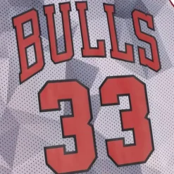 Men Mitchell & Ness T-Shirts & Tops-Reversible Mesh Tank Chicago Bulls Scottie Pippen