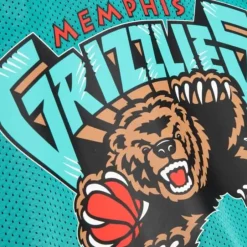 Men Mitchell & Ness T-Shirts & Tops-Reversible Mesh Tank Memphis Grizzlies
