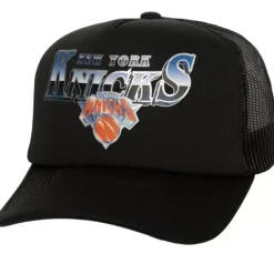 Mitchell & Ness Snapback-Rock On Trucker New York Knicks