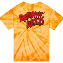 Men Mitchell & Ness T-Shirts & Tops-Running Wild Td Tee Hulk Hogan