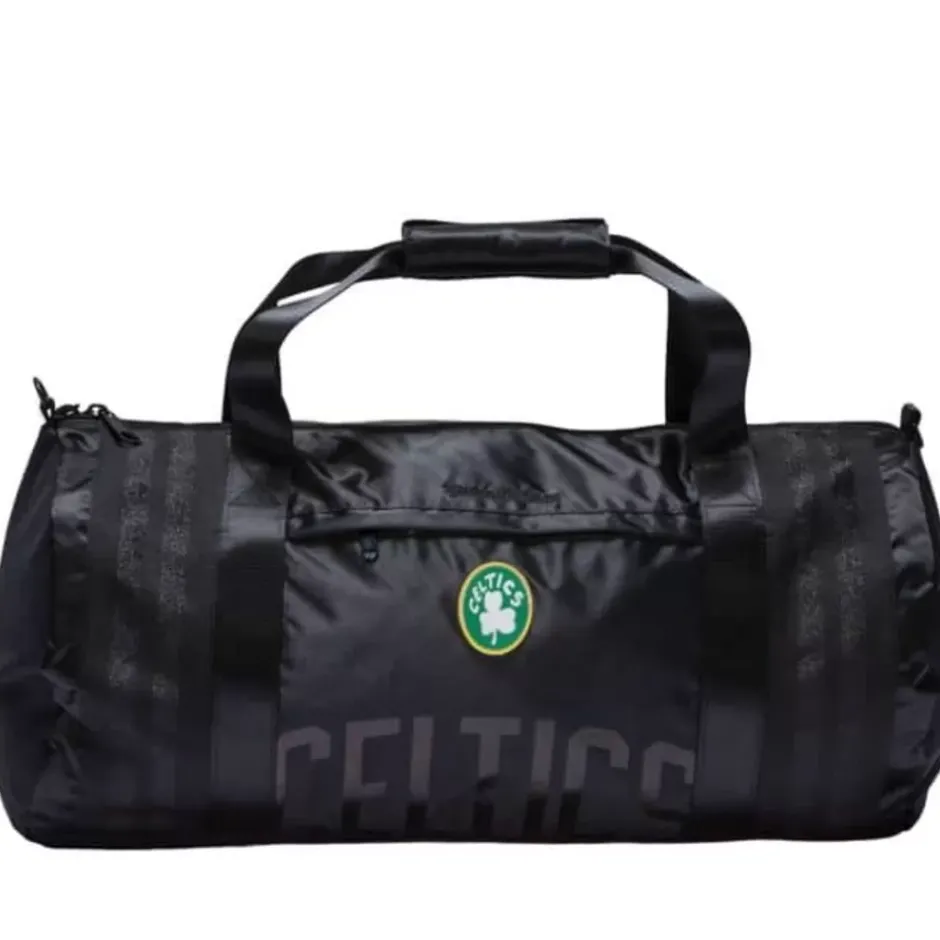 Woman Mitchell & Ness Accessories-Satin Duffel Bag Boston Celtics