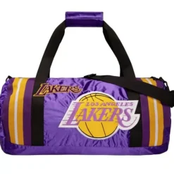Woman Mitchell & Ness Accessories-Satin Duffel Bag Los Angeles Lakers