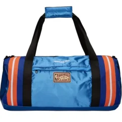 Woman Mitchell & Ness Accessories-Satin Duffel Bag New York Knicks
