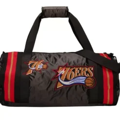 Woman Mitchell & Ness Accessories-Satin Duffel Bag Philadelphia 76Ers