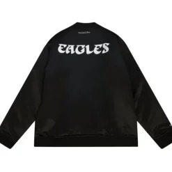 Men Mitchell & Ness Jackets & Outerwear-Satin Jacket 2.0 Philadelphia Eagles