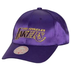 Mitchell & Ness Snapback-Satin Low Pro Snapback Los Angeles Lakers