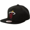 Mitchell & Ness Snapback-Satin Under Snapback Miami Heat