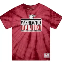 Men Mitchell & Ness T-Shirts & Tops-Script Tee D.C. United