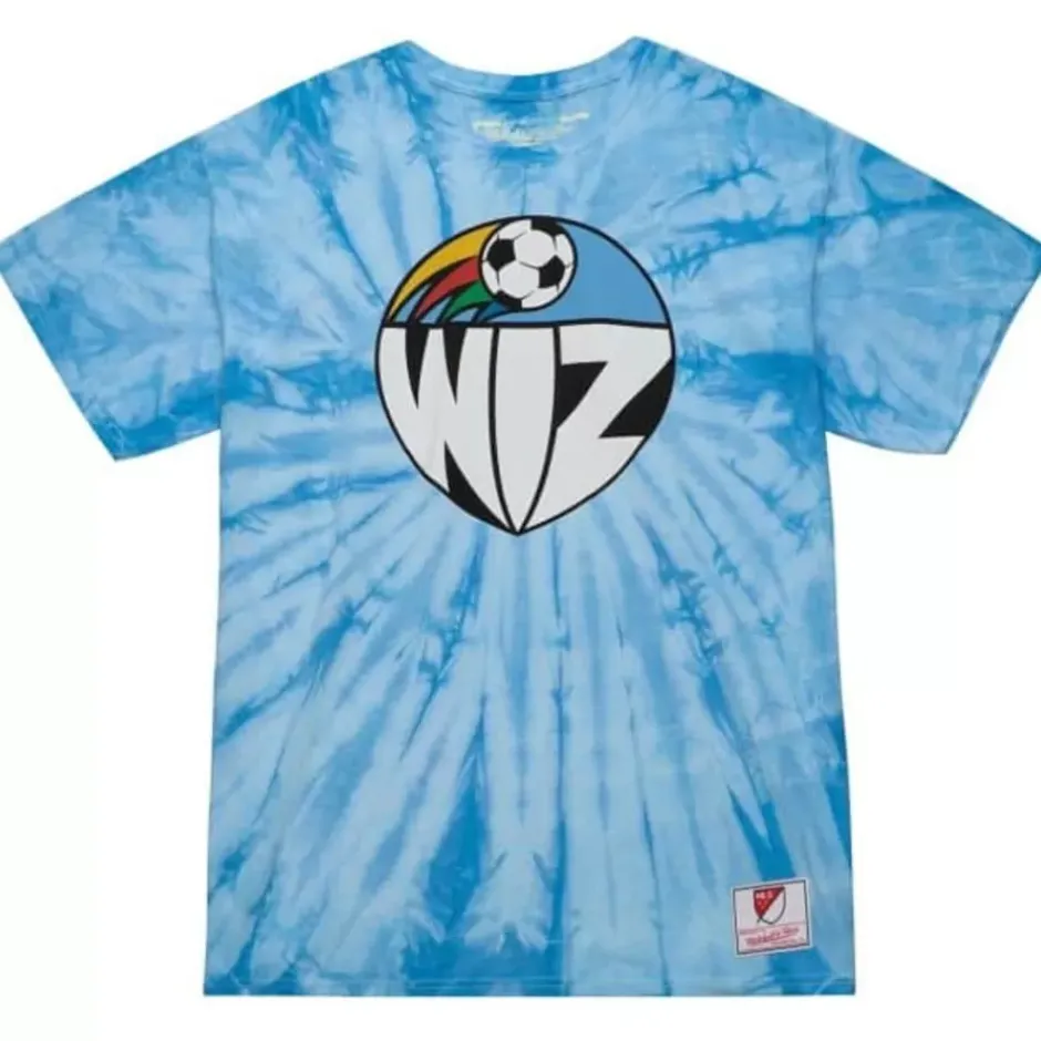 Men Mitchell & Ness T-Shirts & Tops-Script Tee Kansas City Wiz