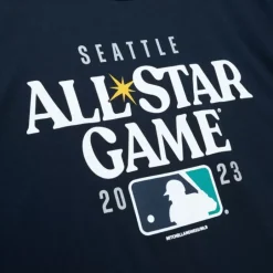 Men Mitchell & Ness T-Shirts & Tops-Seattle Asg Tee Mlb All-Star 2023