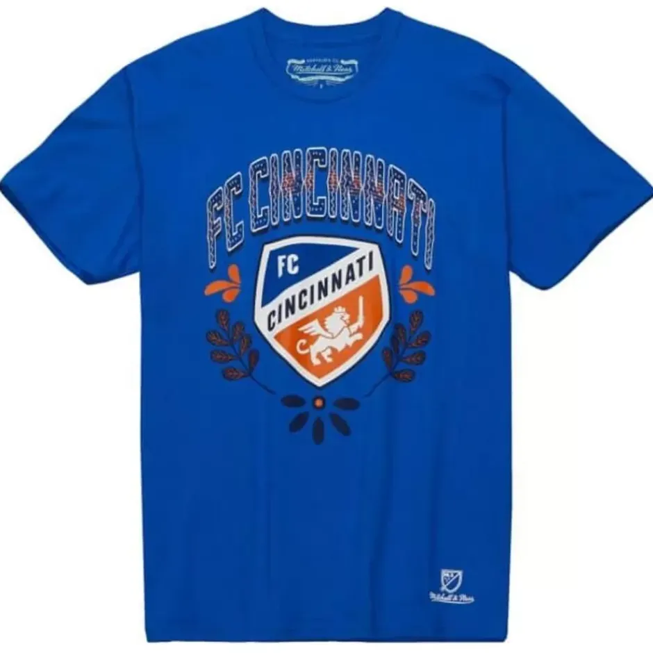 Men Mitchell & Ness T-Shirts & Tops-Serape Tee Fc Cincinnati