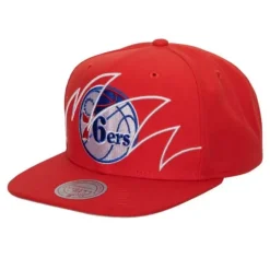 Mitchell & Ness Snapback-Shark Bite Snapback Philadelphia 76Ers