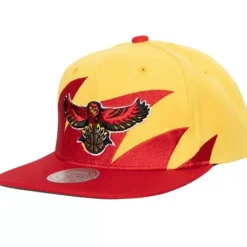 Mitchell & Ness Snapback-Sharktooth Snapback Hwc Atlanta Hawks