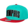 Mitchell & Ness Snapback-Side Core 2.0 Snapback Hwc Memphis Grizzlies